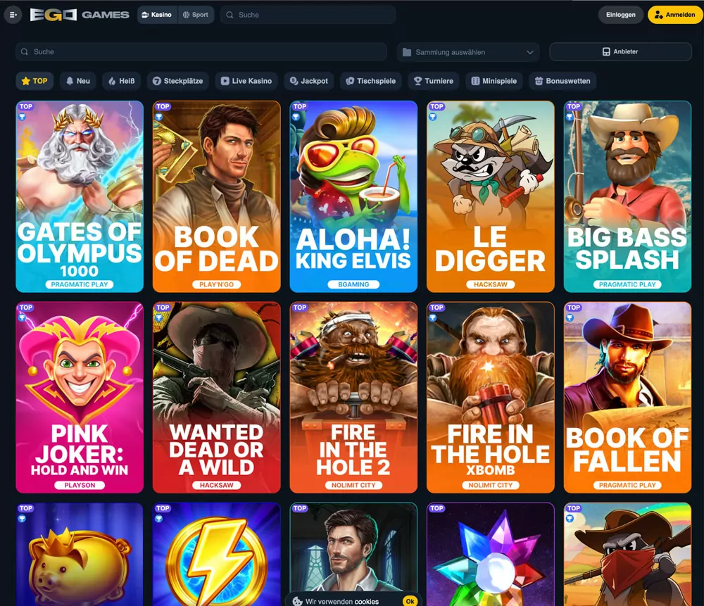 EGOgames Casino