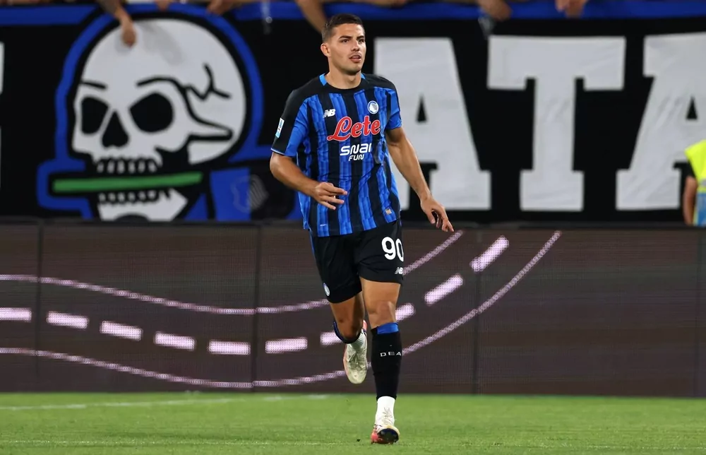 Nikola Krstović im Trikot von Atalanta Bergamo