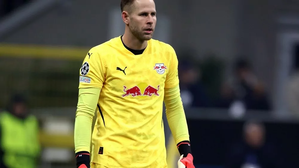 Peter Gulacsi im Tor von RB Leipzig