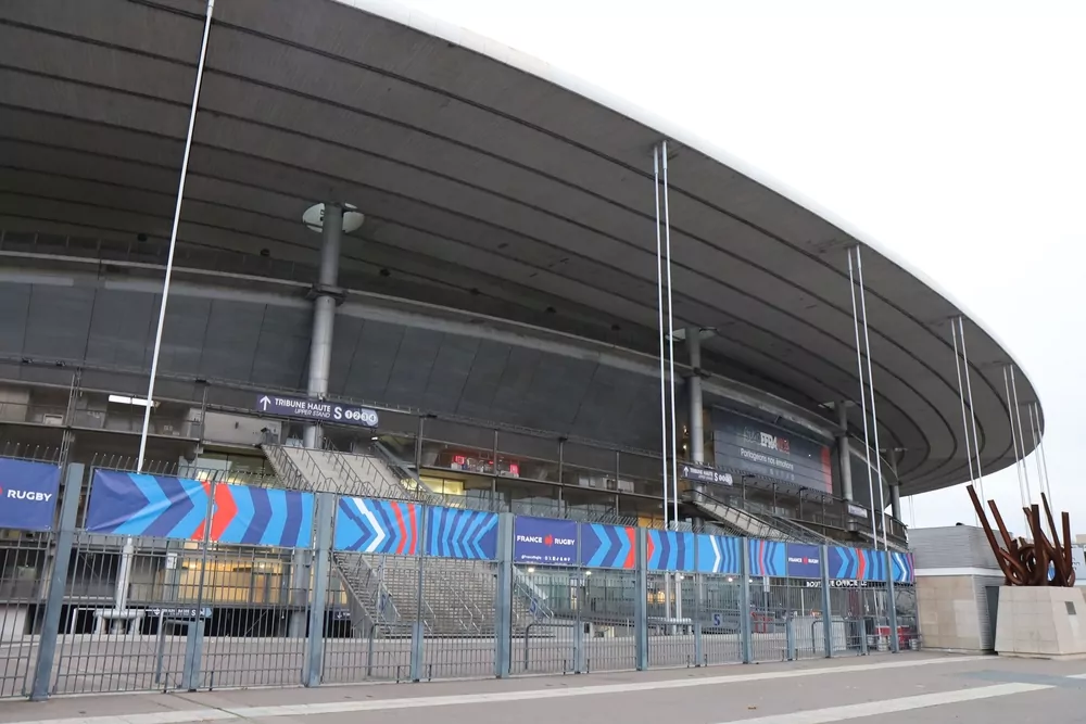 Stade de France in Saint-Denis, Spielort von Frankreich gegen Italien